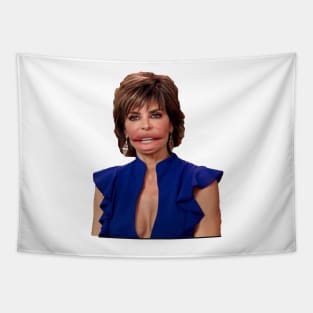 LISA RINNA big lips Tapestry