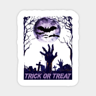 Trick Or Treat tee design birthday gift graphic Magnet