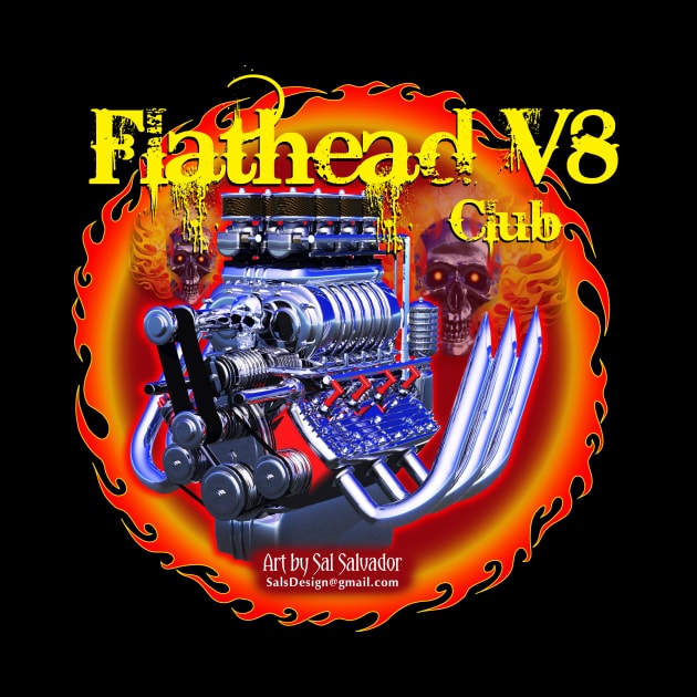 Flathead V8 Club by MyTeeGraphics