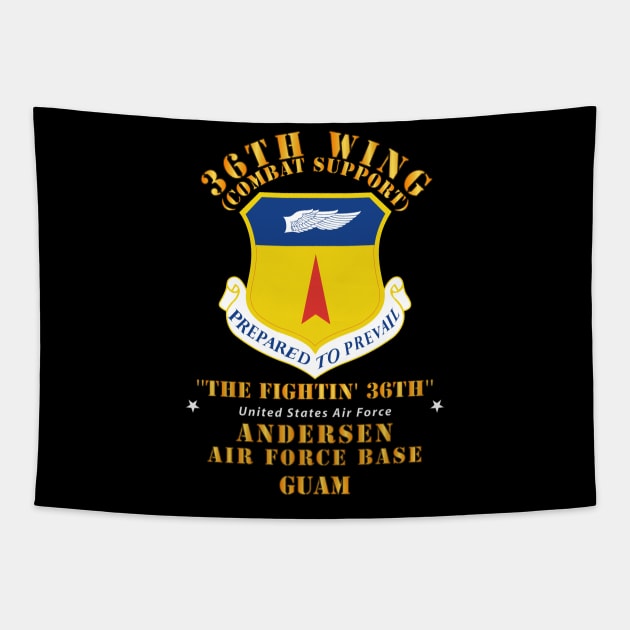 36th Wing - Anderson AFB - Guam Tapestry by twix123844