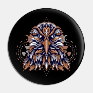 owl eagle Pin