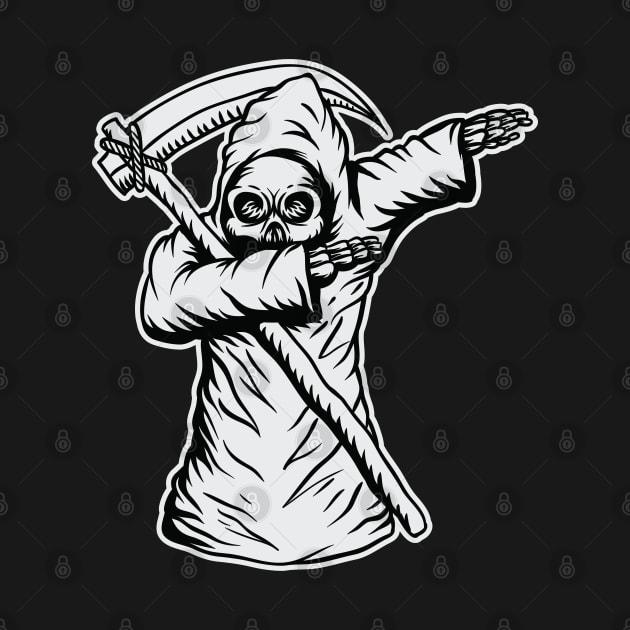 Grim reaper dabbing by Norzeatic