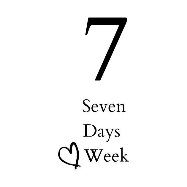 7 seven days week by Junomoon23