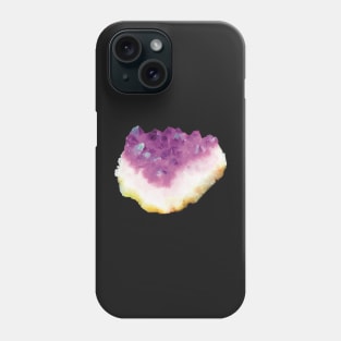 Amethyst Crystal Phone Case