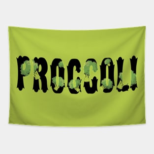 Proggolli - broccoli vegetarian, veggie birthday gift shirt Tapestry