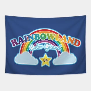 Retro '84 Rainbowland Color Guard Tapestry