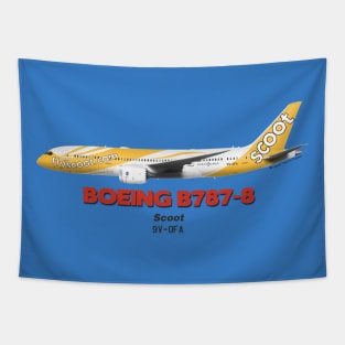 Boeing B787-8 - Scoot Tapestry