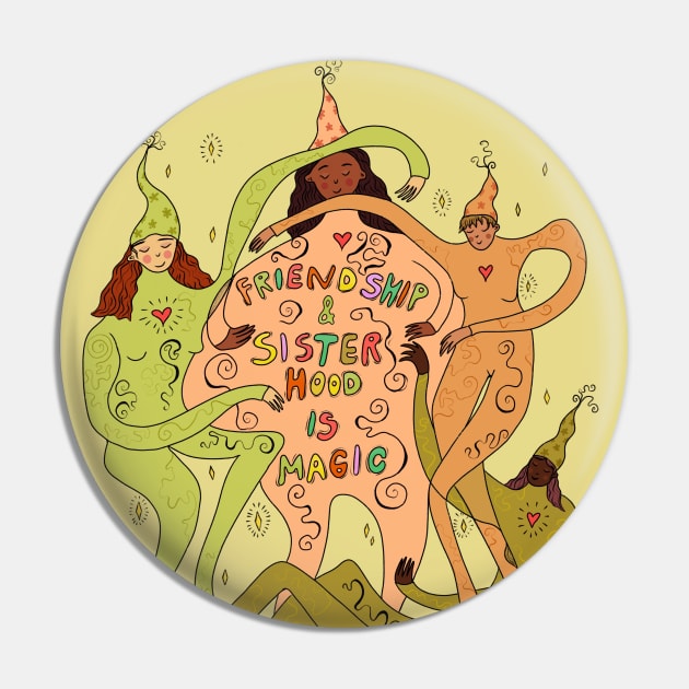 Friendship Is Magic Pin by Peach Melt