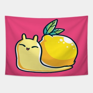 lemon snail Tapestry