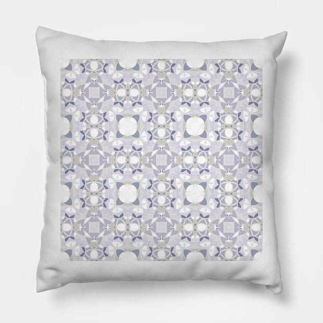 Abstract pattern in Oriental style Pillow by IrinaGuArt