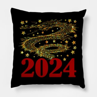 Happy New Year 2024 - 2024 full of good things Pillow