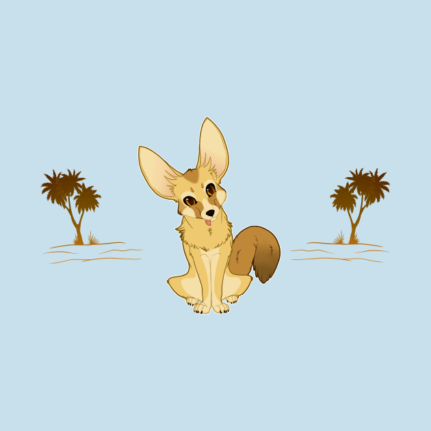 Fennec Fox by TehNessa