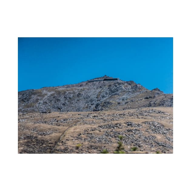 Mount Snowdon in Blue by bywhacky