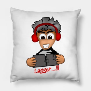 Lagger Player In Game Pillow