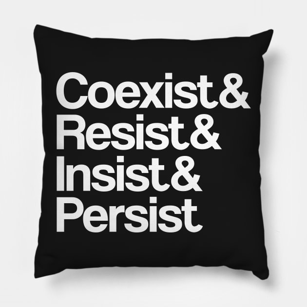 Resist Pillow by mockfu