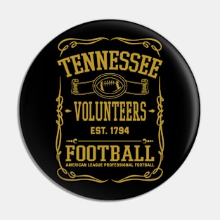 Vintage Volunteers American Football Pin