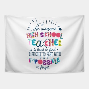 An Awesome High School Teacher Gift Idea - Impossible to forget Tapestry