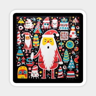 Christmas and Santa Claus 24 Magnet