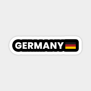 Germany Pride Flag Symbol Tee Magnet