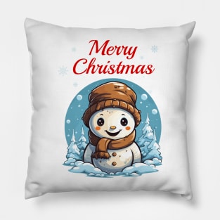 Cute snowman Pillow