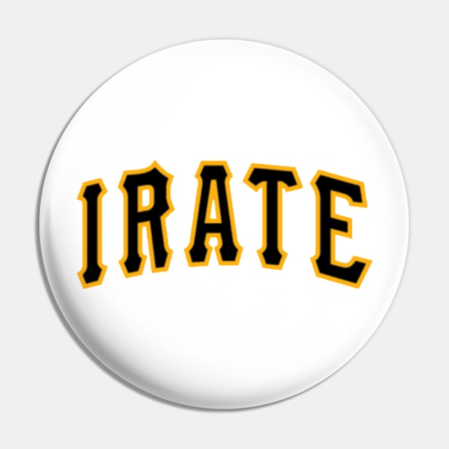 Pittsburgh Irates Pin by Happy Guy