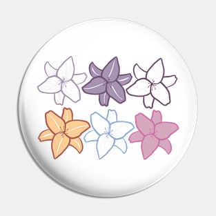 Fleurettes Pin