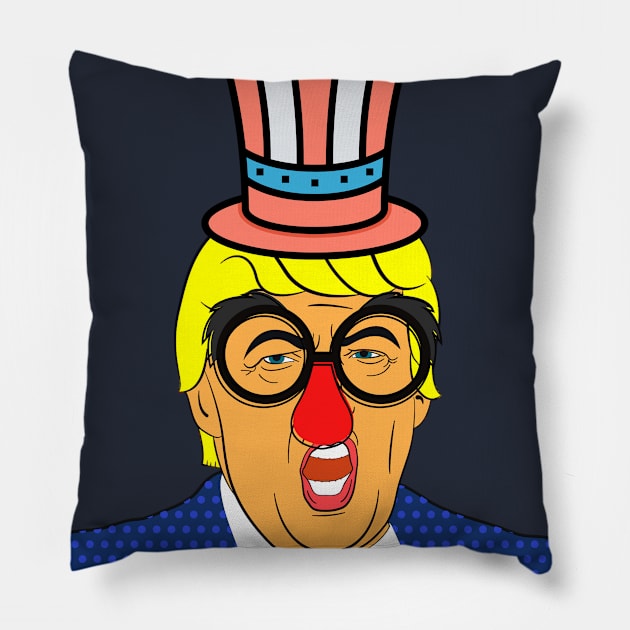 Elect a clown expect a circus Pillow by Tailor twist