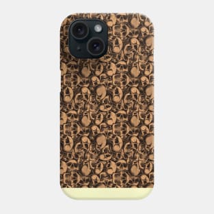 Skulls Tattoo Pattern Phone Case