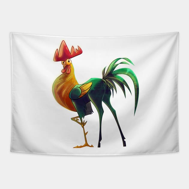 rooster griffin Tapestry by gh30rgh3