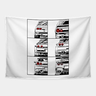 Skyline GTR family Tapestry