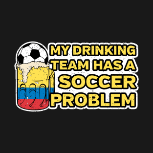 Colombia Soccer Drinking Team T-Shirt