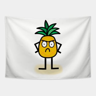 Disgruntled Pineapple Tapestry