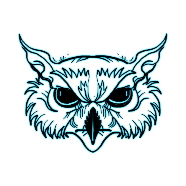 Owl Outline by timteague