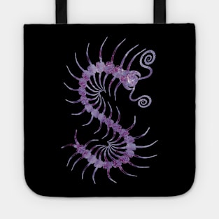 Electric Purple Centipede Tote