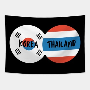 Korean Thai - Korea, Thailand Tapestry