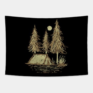 Camping Tapestry