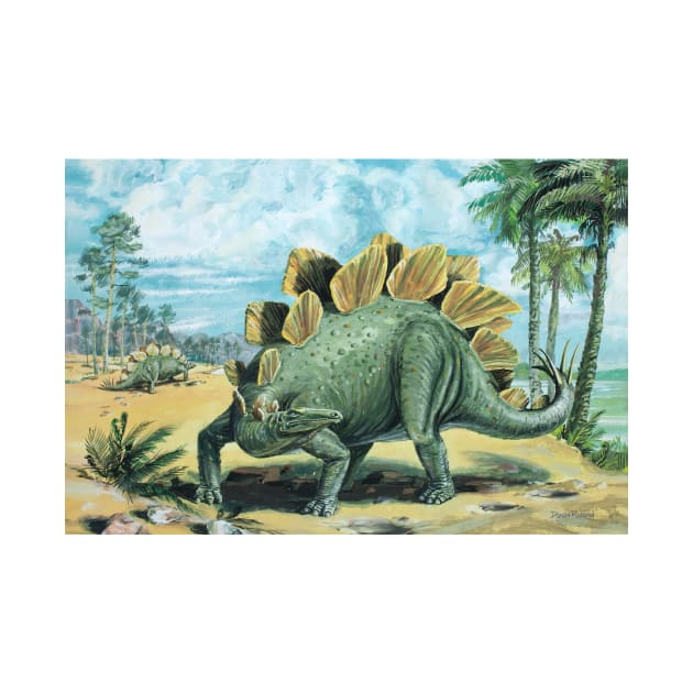 Stegosaurus by davidroland