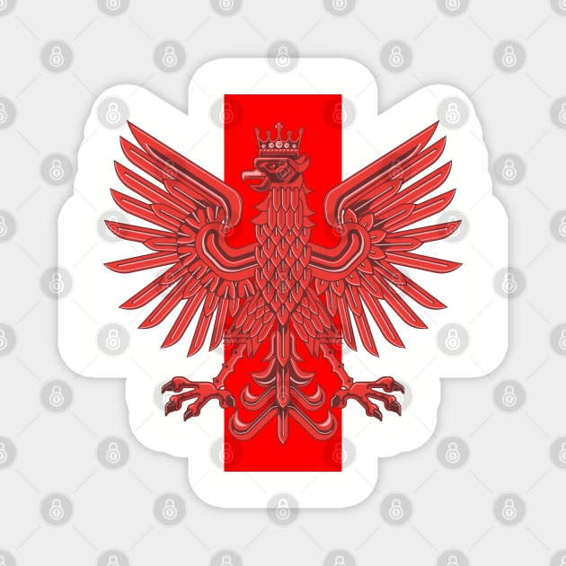 Polish Eagle Flag Magnet by Pittih