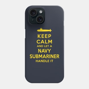 Submariner Keep Calm Phone Case