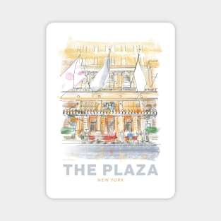 The Plaza Hotel New York Magnet