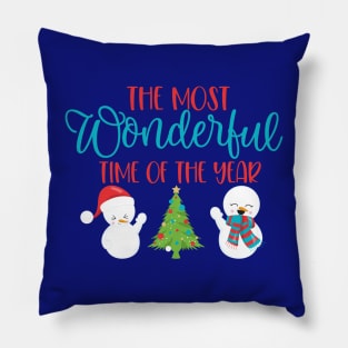 The Most Wonderful Time Of The Year Pillow