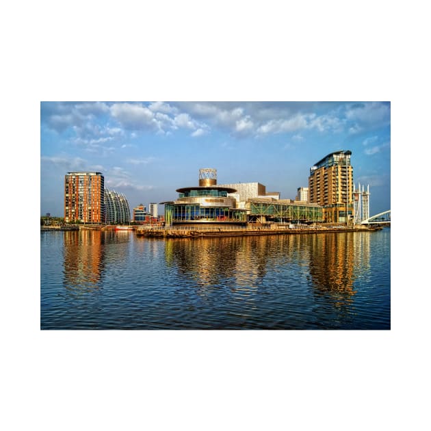 Salford Quays Reflections by galpinimages