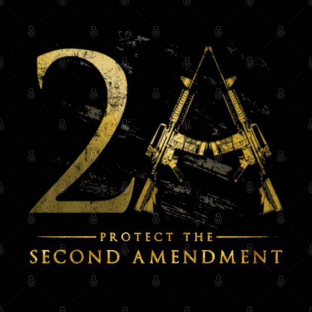 2a Protect The Second Amendment Second Amendment Pin Teepublic
