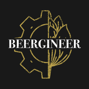 Craft Beer Beergenieer Brewer Engineer Brewery T-Shirt