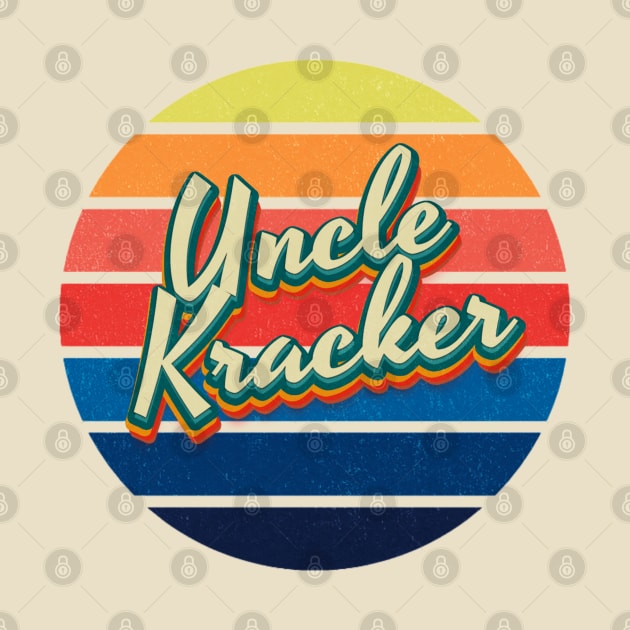 Circle Retro Vintage Uncle Kracker by Electric Tone