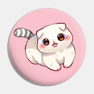 Surprised Cat Pin