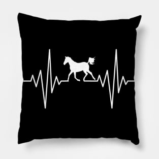 My Heart Sleeps For Horse Design Pillow