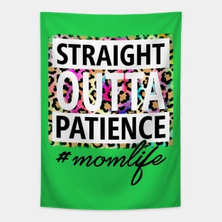 Straight OUTTA Patience #momlife Tapestry