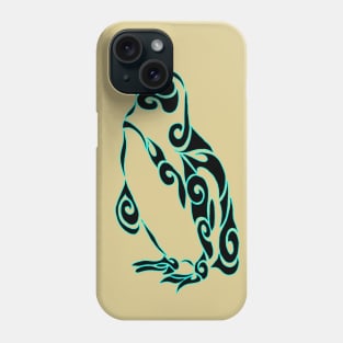 African Tribal Penguin Phone Case