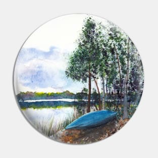 A Peaceful Lake for Kayaking Pin